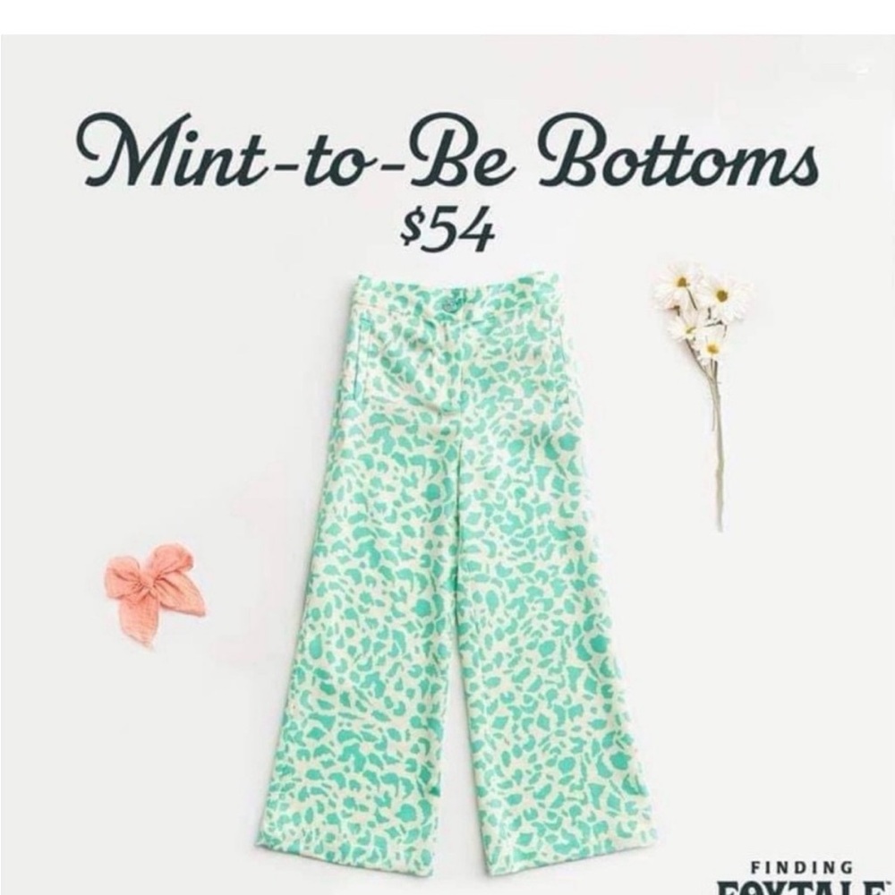 Finding foxtale mint to be pants